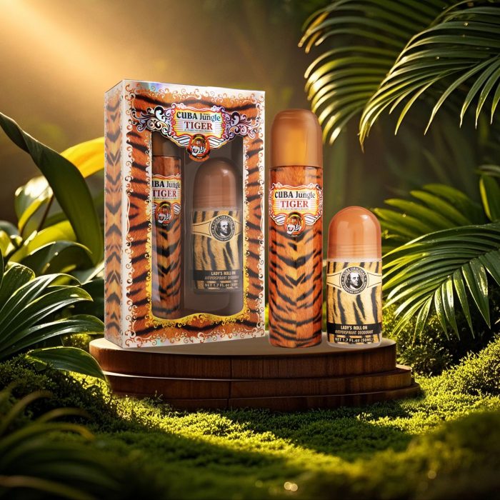 SET CUBA TIGER FOR WOMEN 2 PCS (EDP 100ML+ROLL ON 50ML)-2 copy SET CUBA TIGER FOR WOMEN 2 PCS (EDP 100ML+ROLL ON 50ML)-2 copy