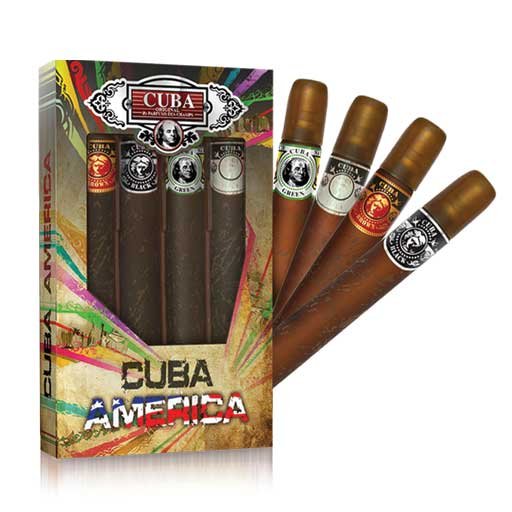 SET CUBA AMERICA 4 CIGARS MEN 35ML_main_image SET CUBA AMERICA 4 CIGARS MEN 35ML_main_image